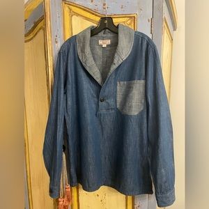 J. Crew Wallace and Barnes Denim Pullover